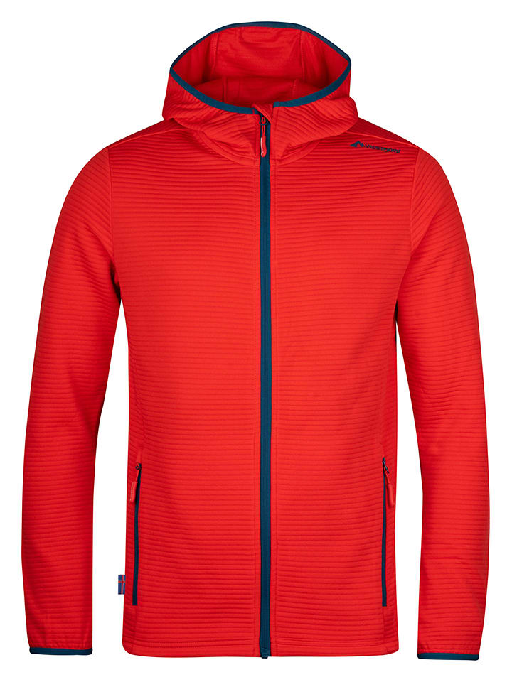 Westfjord Kurtka polarowa "Skardsvik" w kolorze czerwonym rozmiar: XL