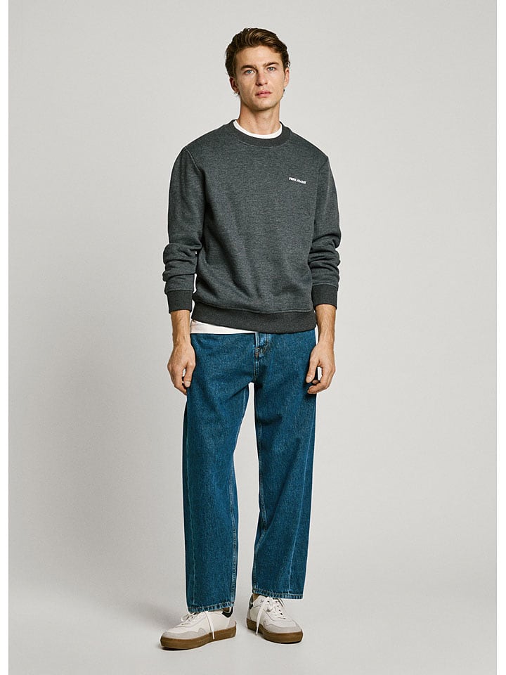 Pepe Jeans Bluza "Damian" w kolorze szarym rozmiar: XL