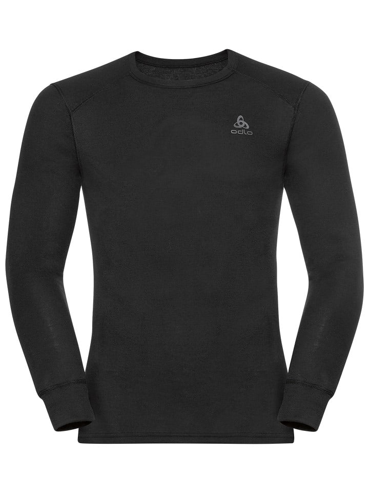Odlo Podkoszulek funkcyjny "Active Warm Eco" w kolorze czarnym rozmiar: L