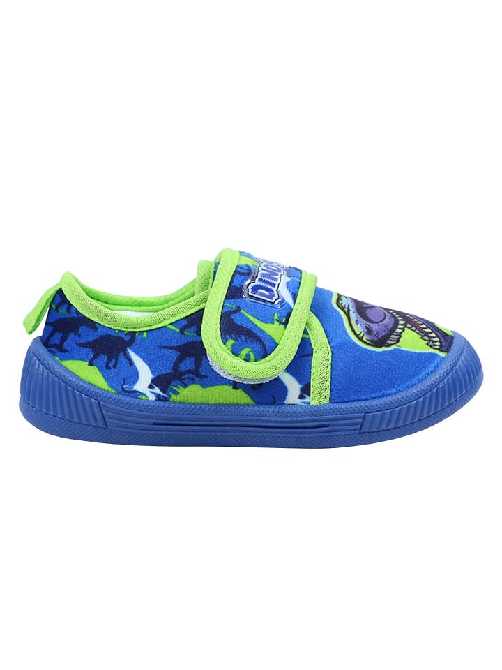 Dinosaur Slippersy w kolorze niebiesko-zielonym rozmiar: 27