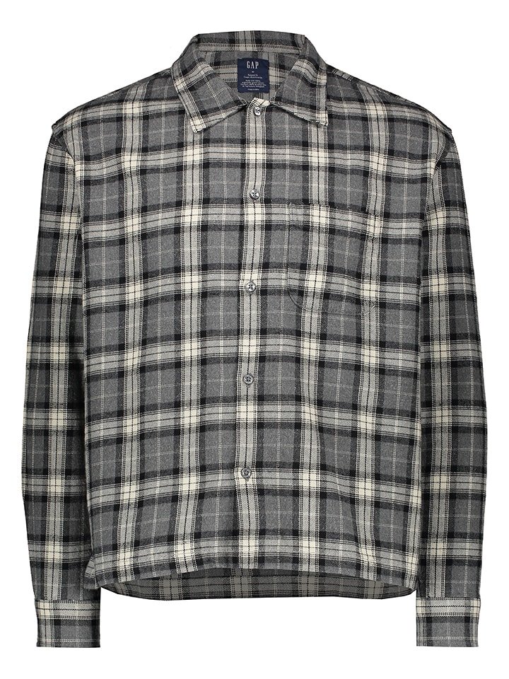 GAP Koszula w kolorze szaro-jasnożółtym rozmiar: XS