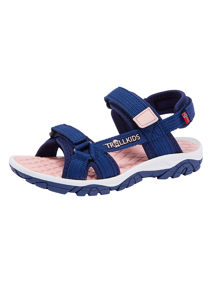 Trollkids Sandały "Oslofjord" w kolorze granatowym rozmiar: 34