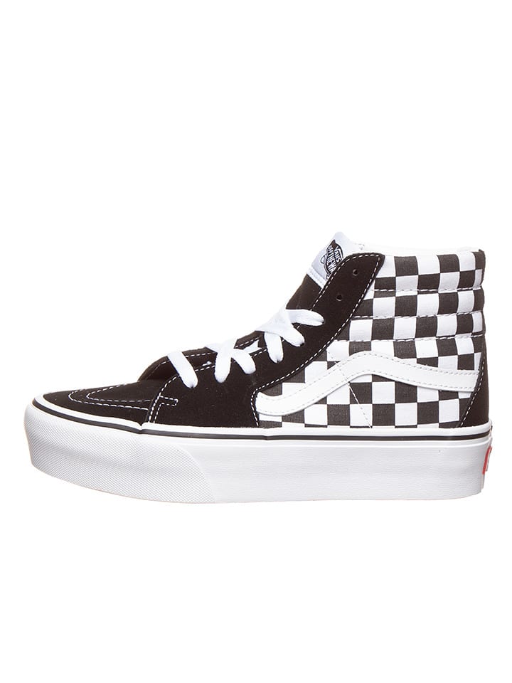 Vans Sneakersy "SK8-HI ® PLATFORM 2.0" w kolorze czarno-białym rozmiar: 34,5