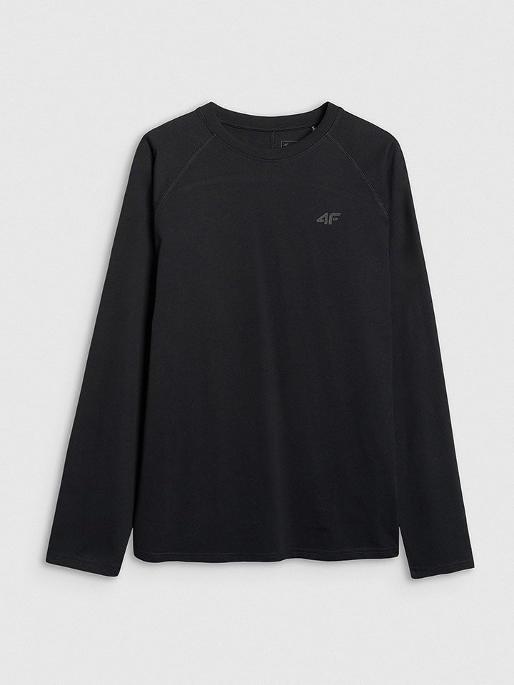 4F Koszulka sportowa w kolorze czarnym rozmiar: L
