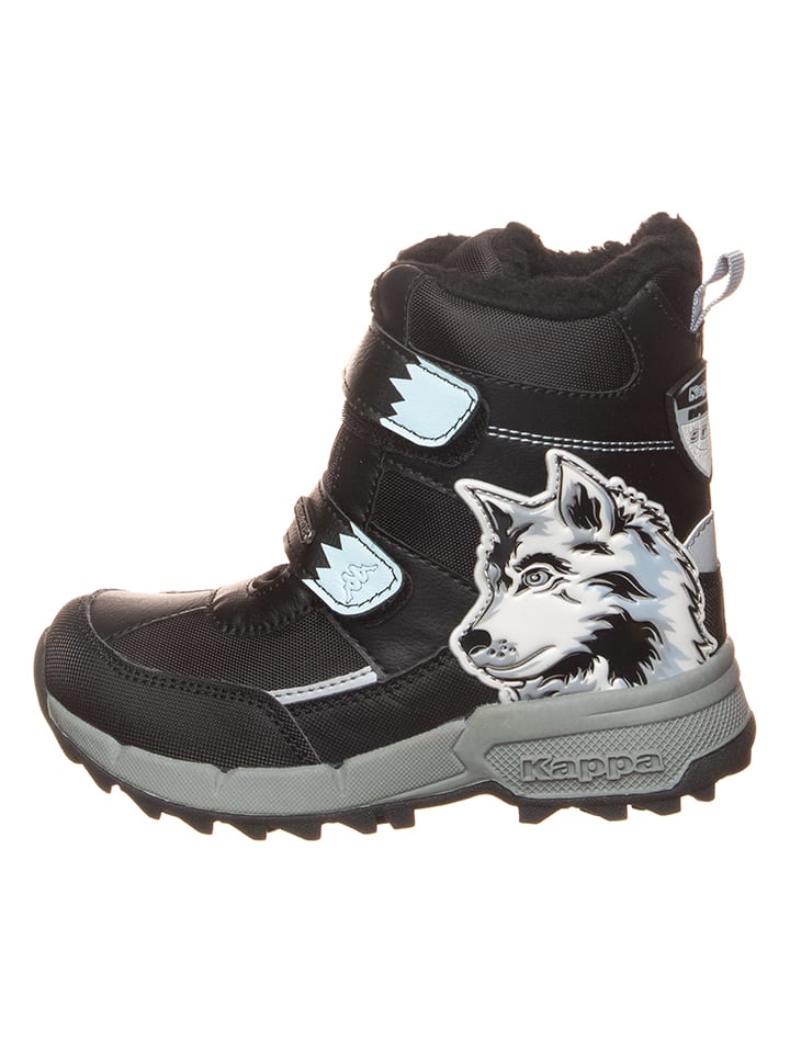 Kappa Botki zimowe w kolorze czarnym rozmiar: 34