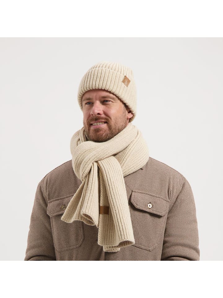 TRAVELIN' Czapka w kolorze beżowym rozmiar: onesize