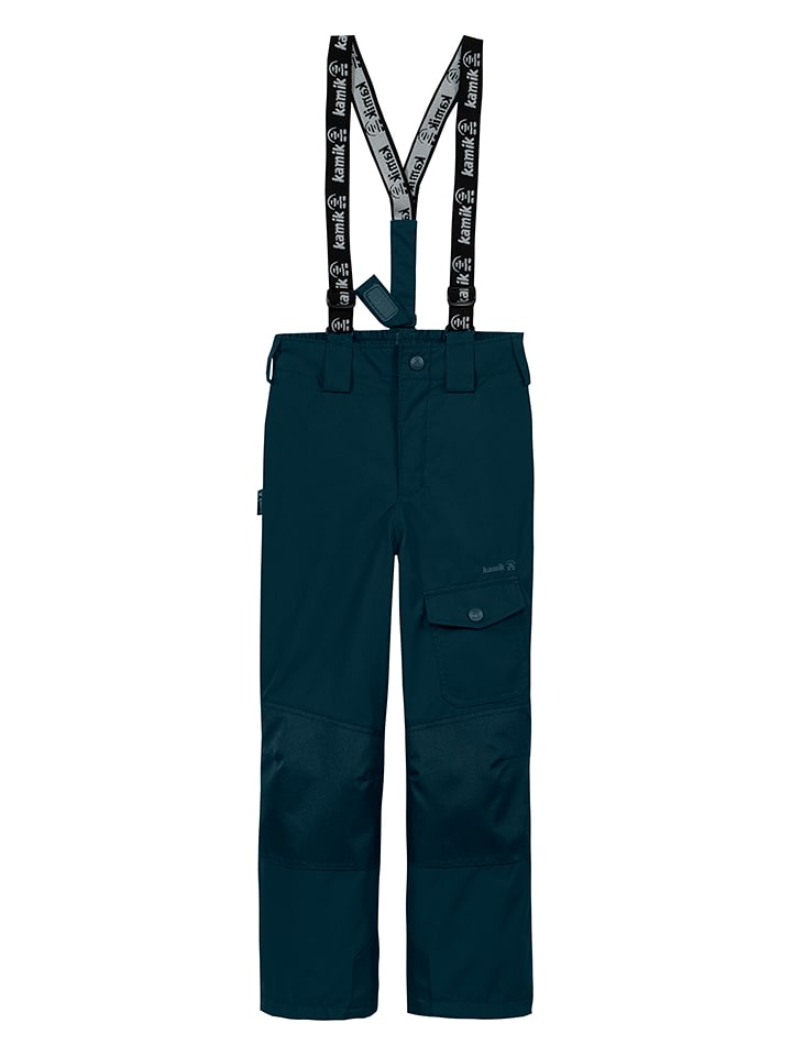 Kamik Spodnie funkcyjne "Blaze" w kolorze granatowym rozmiar: 116