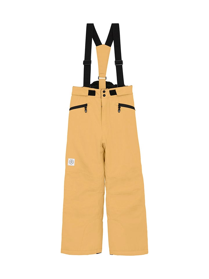 Color Kids Spodnie narciarskie w kolorze żółtym rozmiar: 152