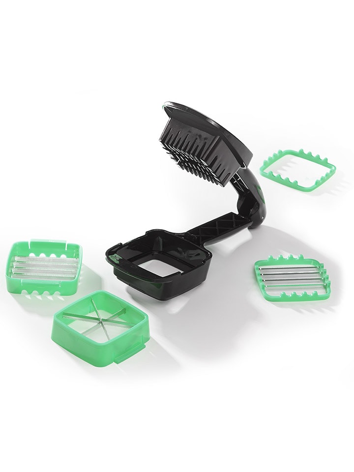 Nicer Dicer 5-częściowy zestaw "Nicer Dicer Quick" w kolorze czarno-zielonym rozmiar: onesize