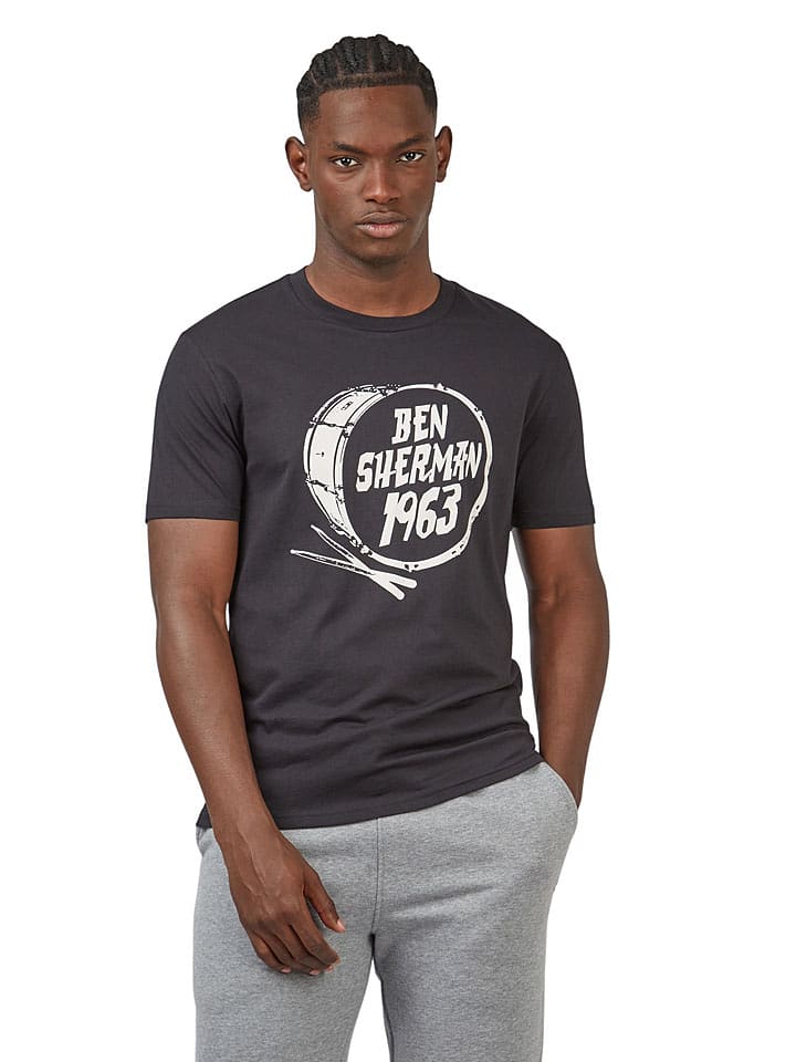 Ben Sherman Koszulka w kolorze antracytowym rozmiar: M