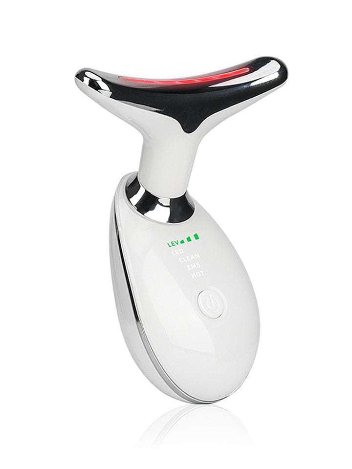 DAM Masażer ultradźwiękowy w kolorze białym do twarzy i szyi rozmiar: onesize