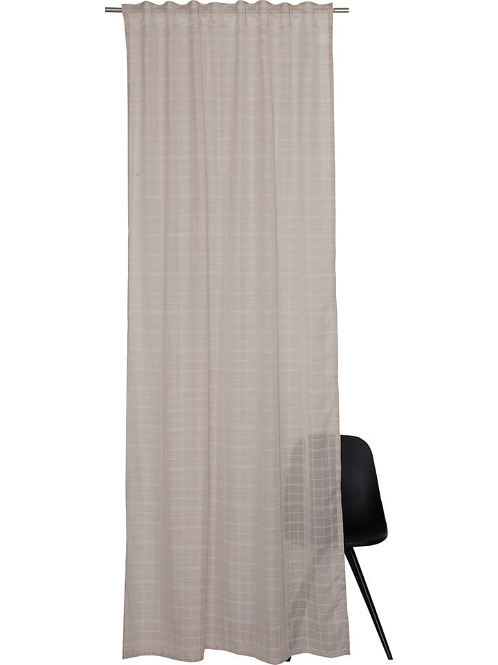 ESPRIT Zasłona "Jil" w kolorze beżowym ze szlufkami rozmiar: 130x250 cm