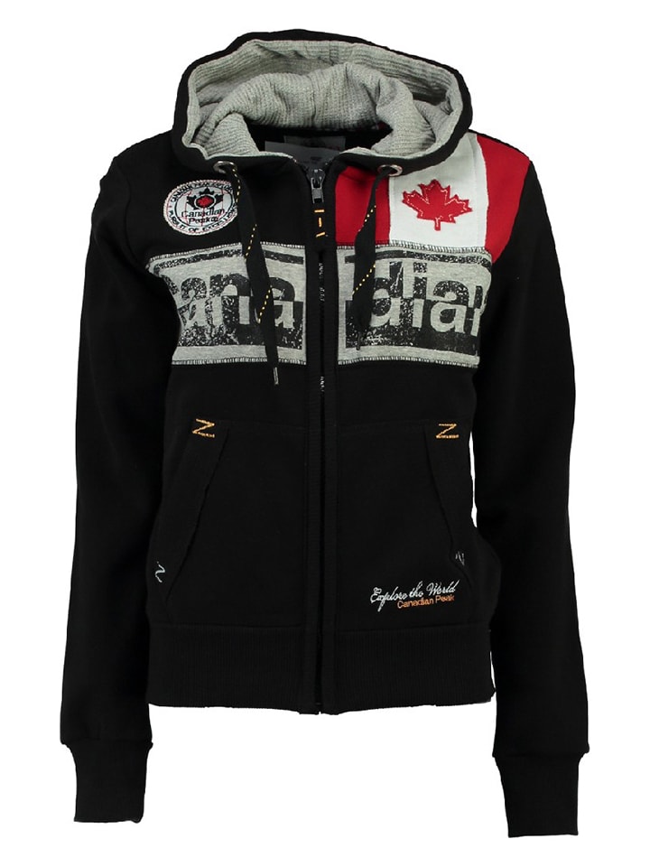 Canadian Peak Bluza "Flashy" w kolorze czarnym rozmiar: L