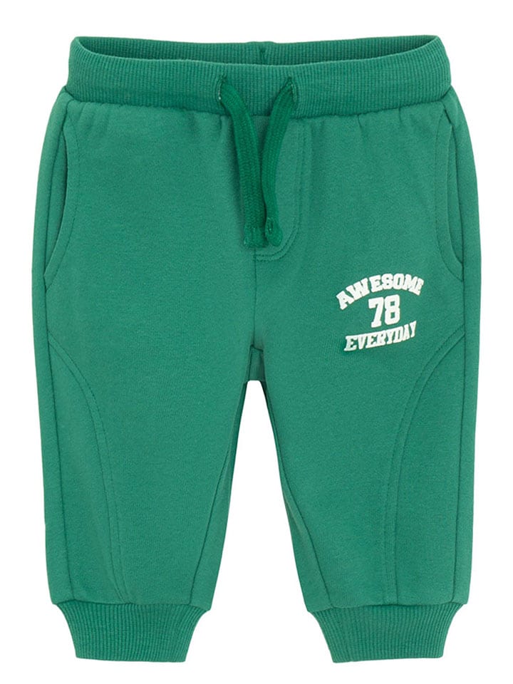 COOL CLUB Spodnie dresowe w kolorze zielonym rozmiar: 92