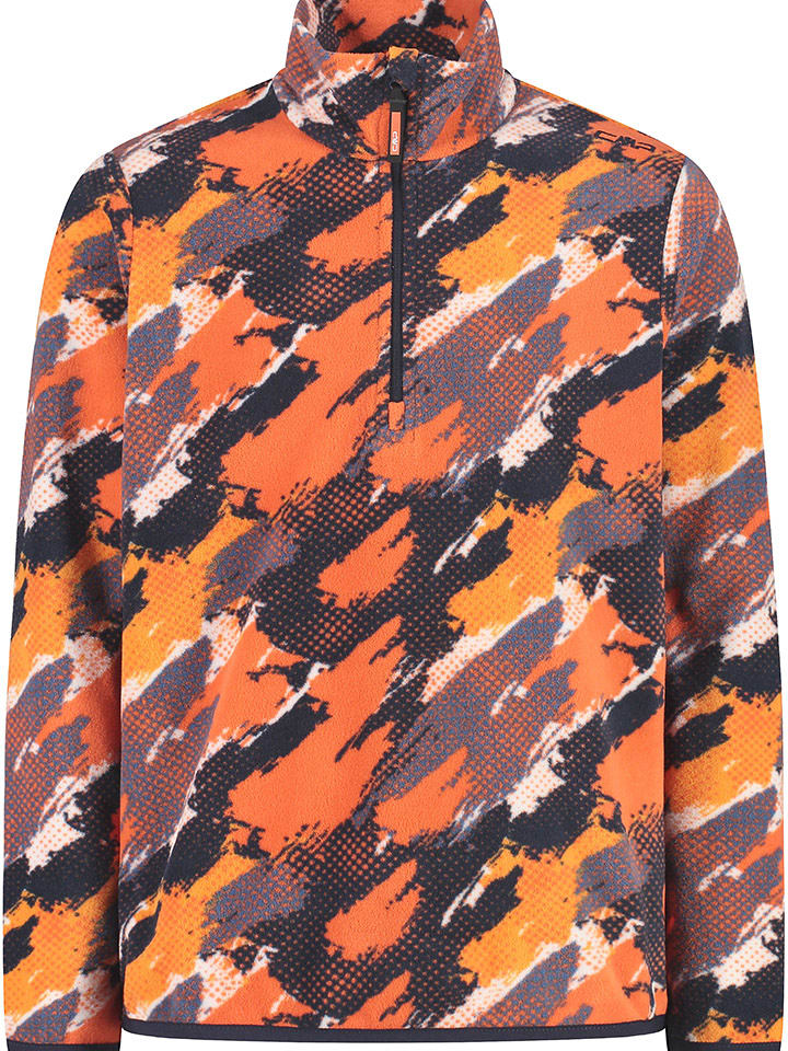 CMP Bluza polarowa w kolorze pomarańczowo-jasnobrązowym rozmiar: 164