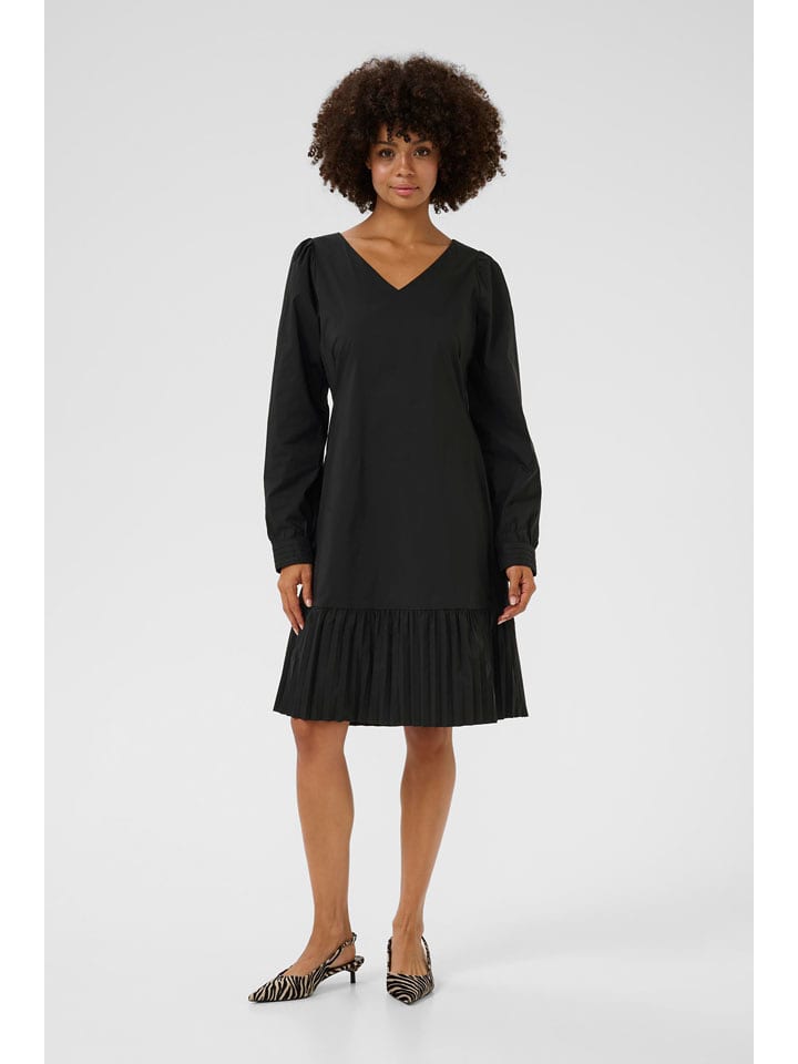 CULTURE Sukienka w kolorze czarnym rozmiar: XL