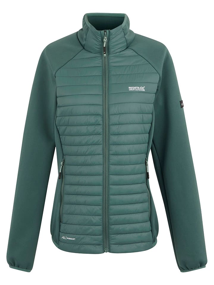 Regatta Kurtka hybrydowa "Clumber" w kolorze turkusowym rozmiar: 36