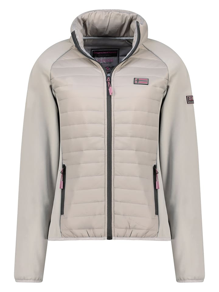 Geographical Norway Kurtka polarowa "Tour" w kolorze szarym rozmiar: S