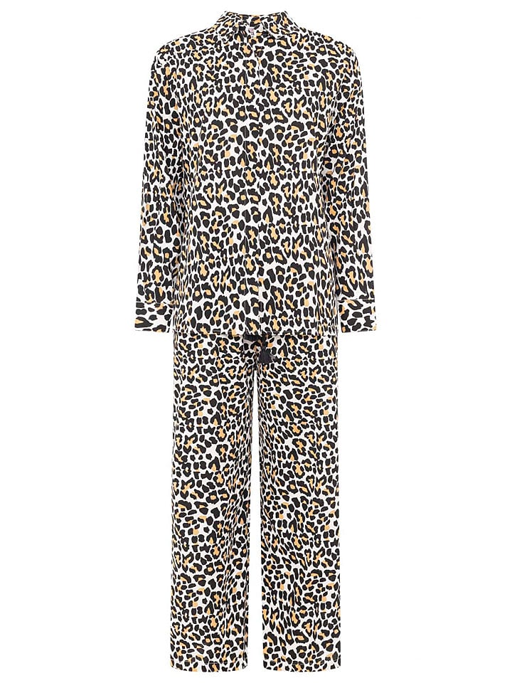 Zwillingsherz 2-częściowy zestaw "Classic Leo" w kolorze biało-czarnym rozmiar: L/XL