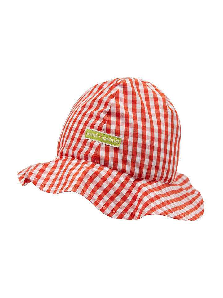 loud + proud Kapelusz w kolorze czerwonym rozmiar: 62/68