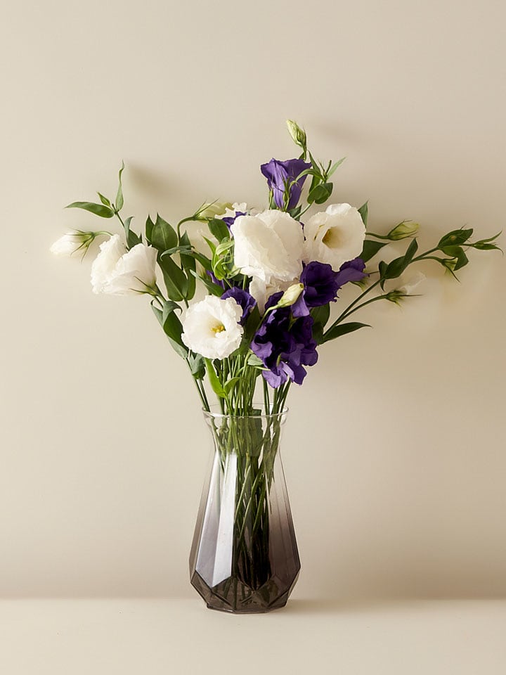 BELLA MAISON Wazon "Linda" w kolorze antracytowym - wys. 20 x Ø 11 cm rozmiar: onesize