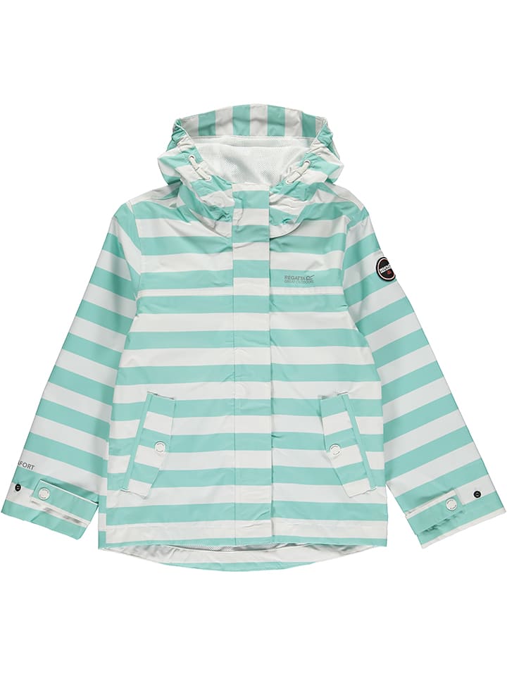 Regatta Kurtka funkcyjna "Bibiana" w kolorze turkusowym rozmiar: 158