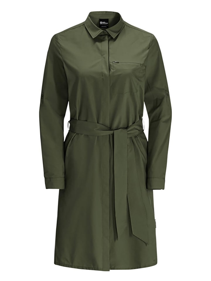 Jack Wolfskin Sukienka turystyczna w kolorze zielonym rozmiar: S