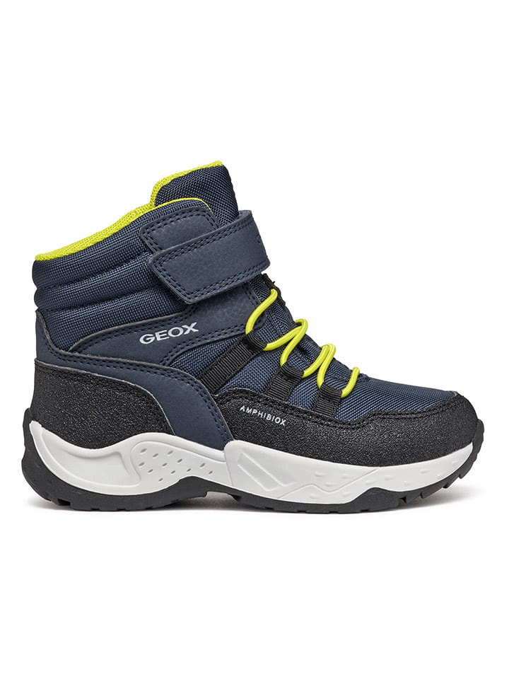 Geox Botki zimowe "Sentiero" w kolorze granatowym rozmiar: 33