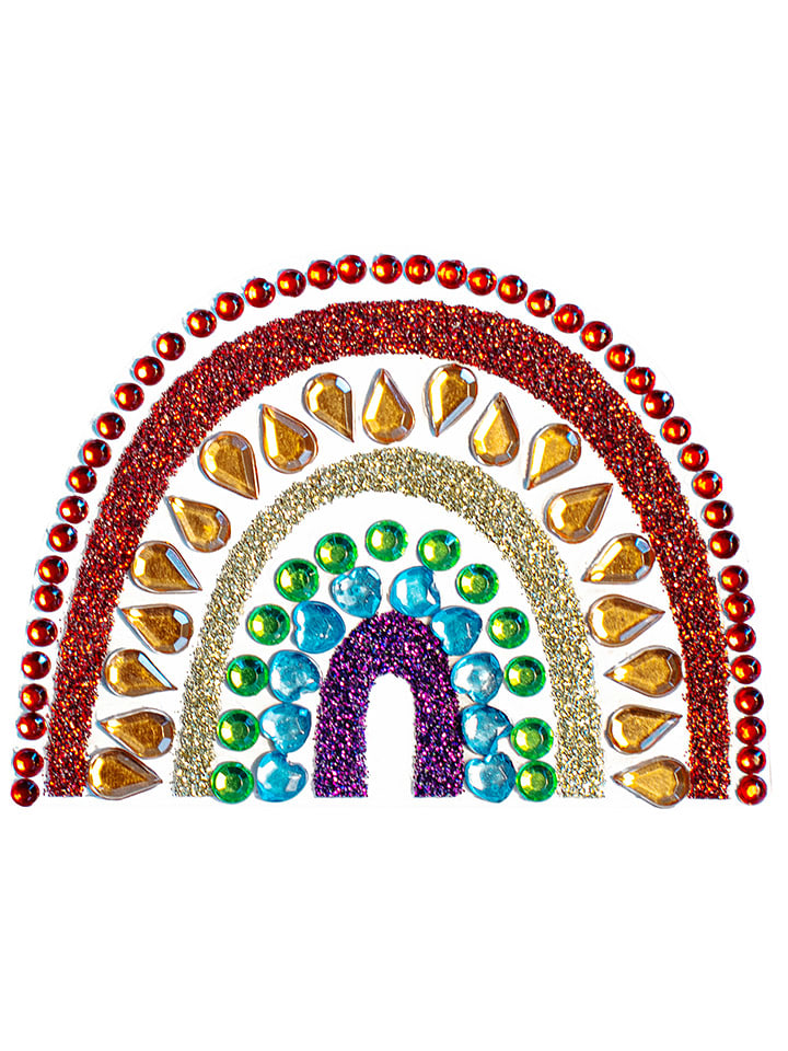 SUNNYSUE Naklejki brokatowe (10 szt.) - 3+ rozmiar: onesize