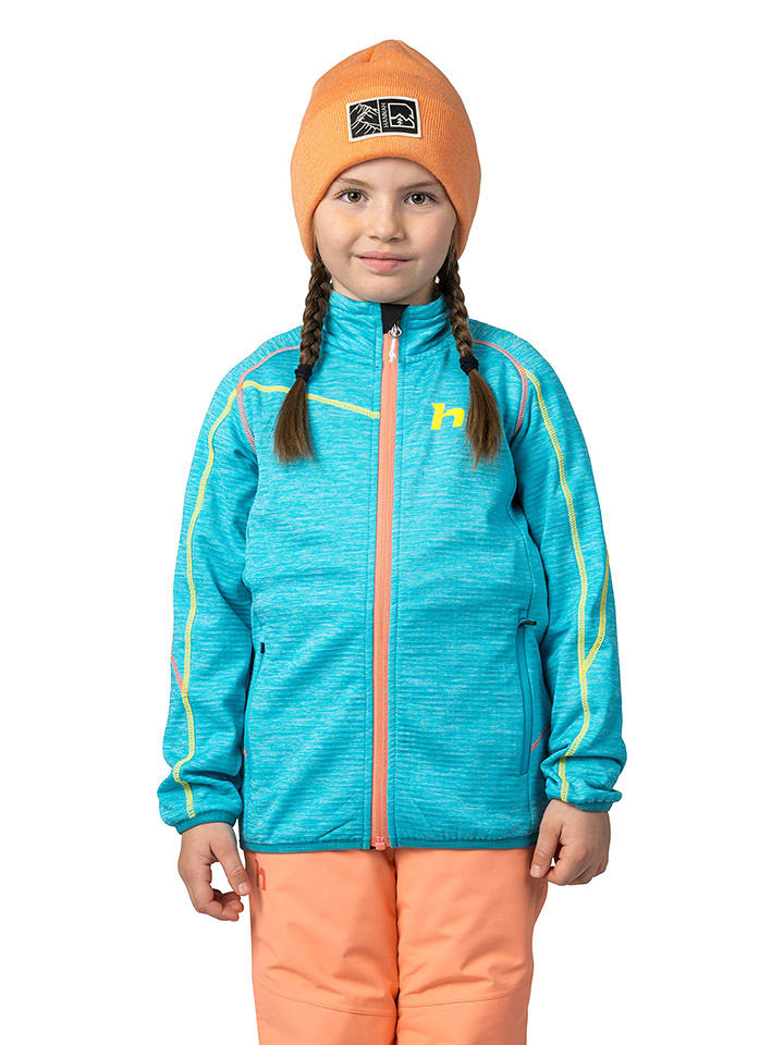 Hannah Kurtka polarowa "Gery" w kolorze turkusowym rozmiar: 146/152