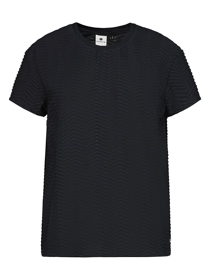 LUHTA Koszulka funkcyjna "Ania" w kolorze granatowym rozmiar: S