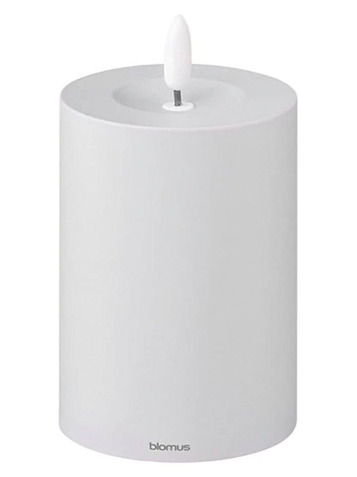 Blomus Świeca LED "Noca" w kolorze jasnoszarym - wys. 12 cm rozmiar: onesize