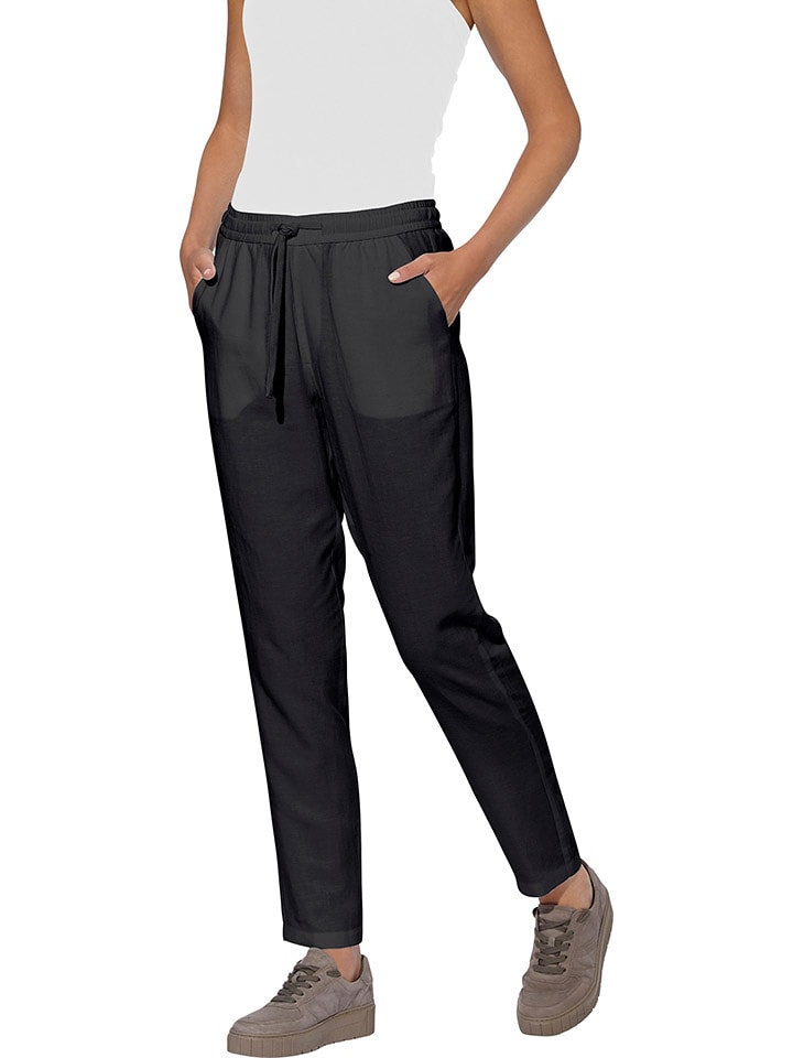 Heine Spodnie w kolorze czarnym rozmiar: 34