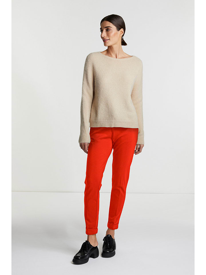 Rich & Royal Spodnie w kolorze pomarańczowym rozmiar: 36