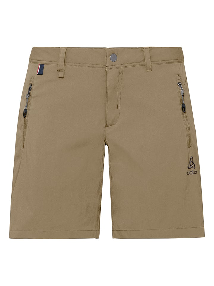 Odlo Szorty funkcyjne "Wedgemount" w kolorze jasnobrązowym rozmiar: 34