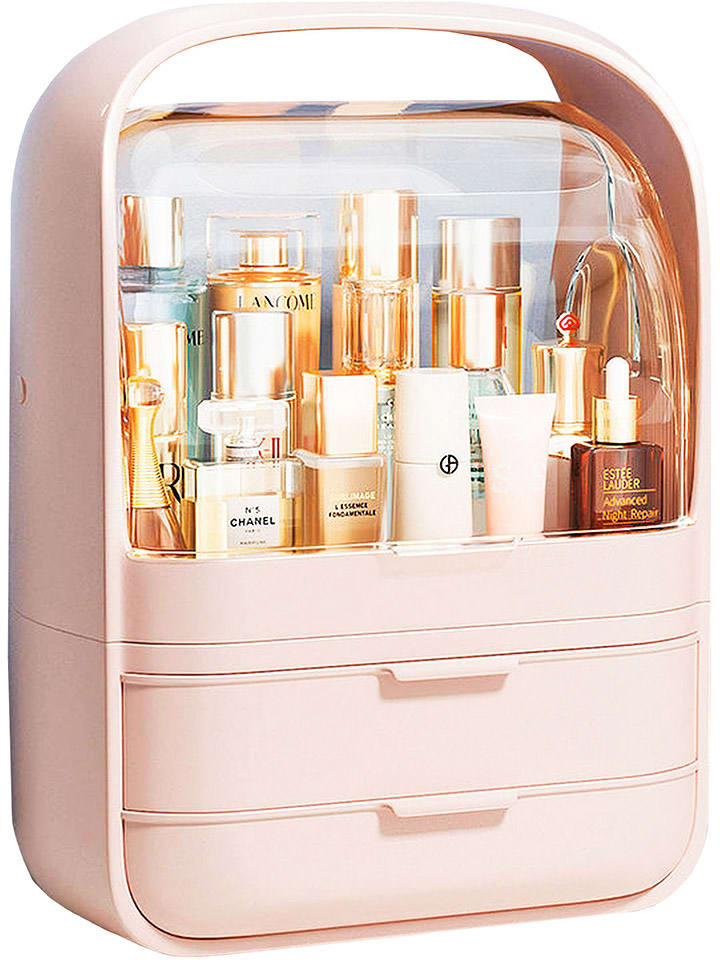 Joybos Organizer w kolorze jasnoróżowym na kosmetyki - 26 x 36 x 19,5 cm rozmiar: onesize