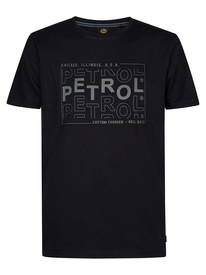 Petrol Industries Koszulka w kolorze czarnym rozmiar: L