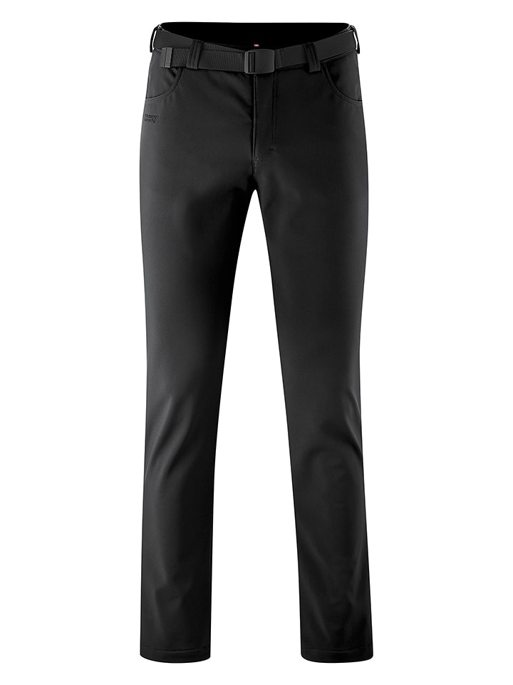 Maier Sports Spodnie softshellowe "Perlit" w kolorze czarnym rozmiar: 54
