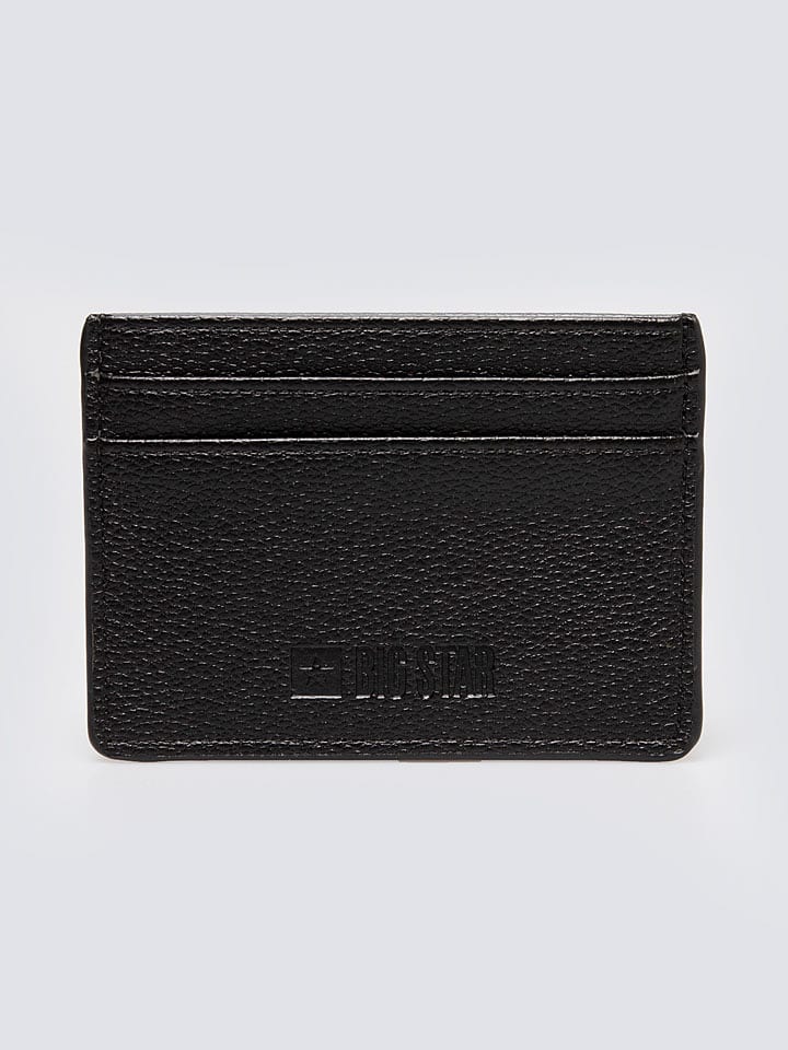 BIG STAR Portfel w kolorze czarnym - 10,5 x 8 cm rozmiar: onesize