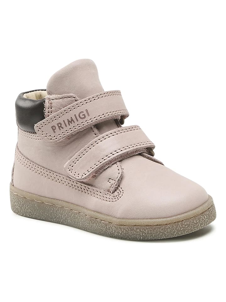 Primigi Skórzane botki w kolorze fioletowym rozmiar: 28