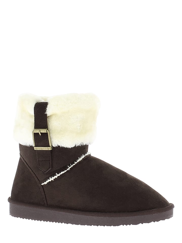 ISLAND BOOT Botki zimowe "Valley" w kolorze brązowym rozmiar: 39