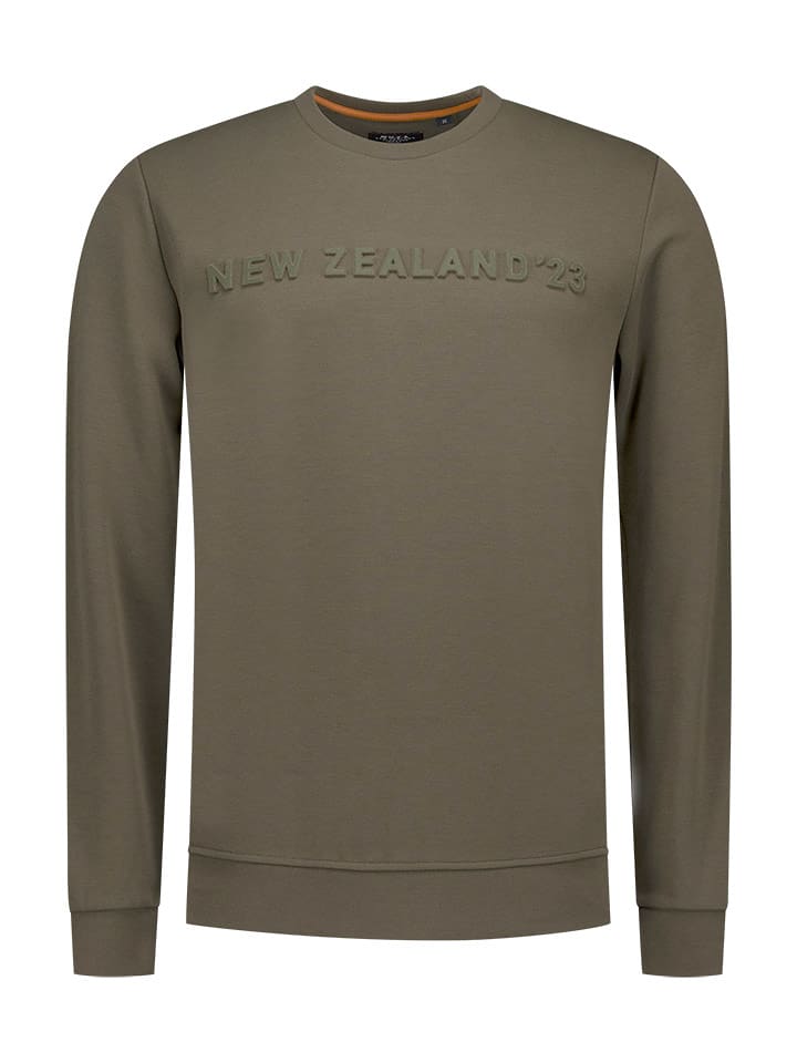 NEW ZEALAND AUCKLAND Bluza w kolorze khaki rozmiar: 3XL