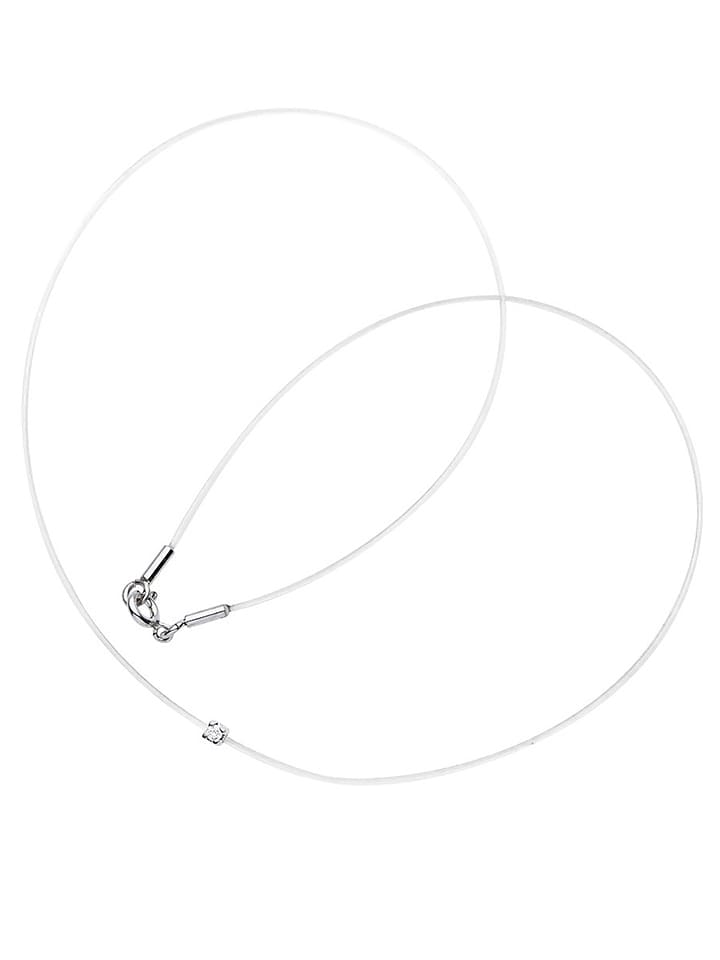 DYAMANT Naszyjnik z diamentem - dł. 42 cm rozmiar: onesize