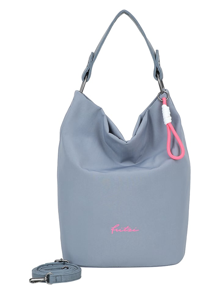 Fritzi aus Preußen Torebka "Hobo Lea" w kolorze niebieskoszarym - 27 x 37 x 17 cm rozmiar: onesize