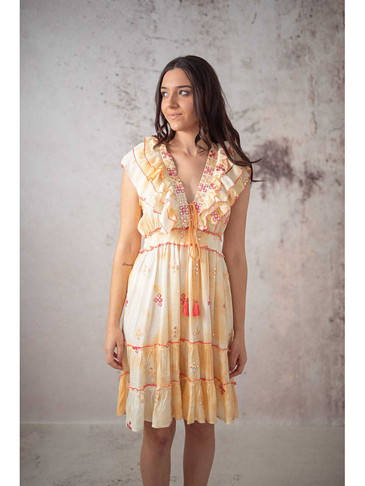 Lula Natura Sukienka w kolorze pomarańczowym rozmiar: onesize