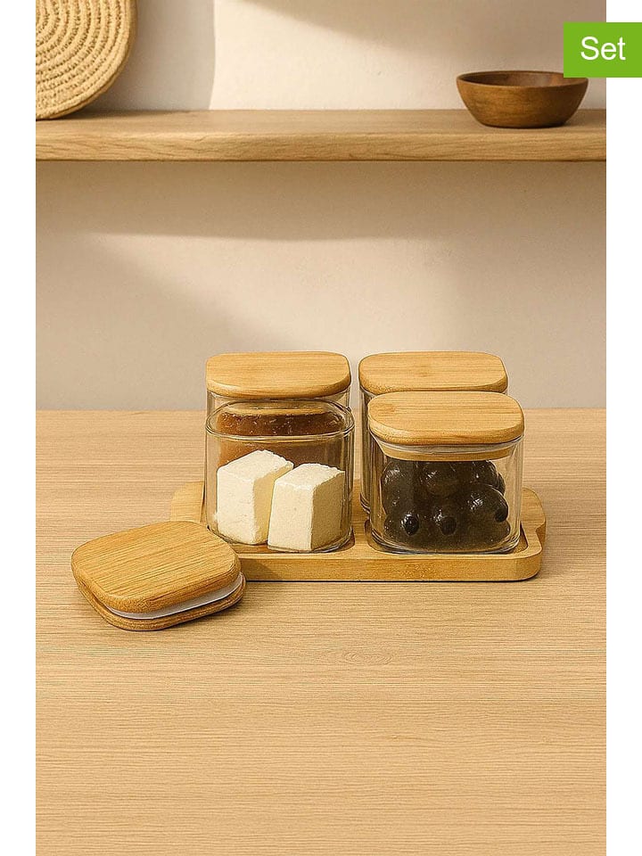 Violeta Home 5-częściowy zestaw w kolorze jasnobrązowym rozmiar: onesize