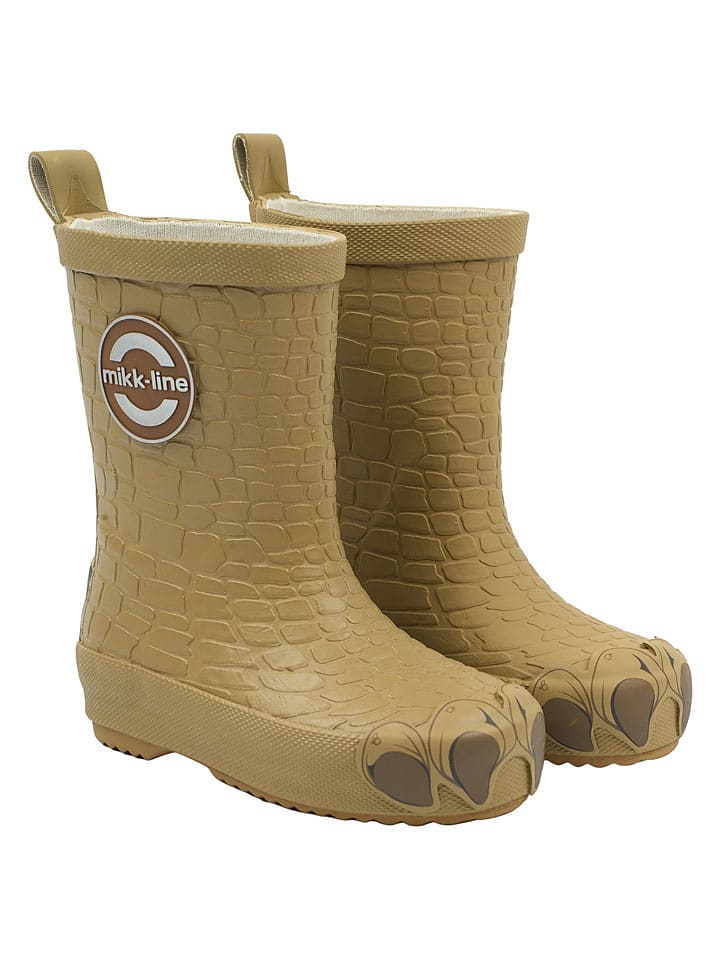 mikk-line Kalosze w kolorze khaki rozmiar: 28