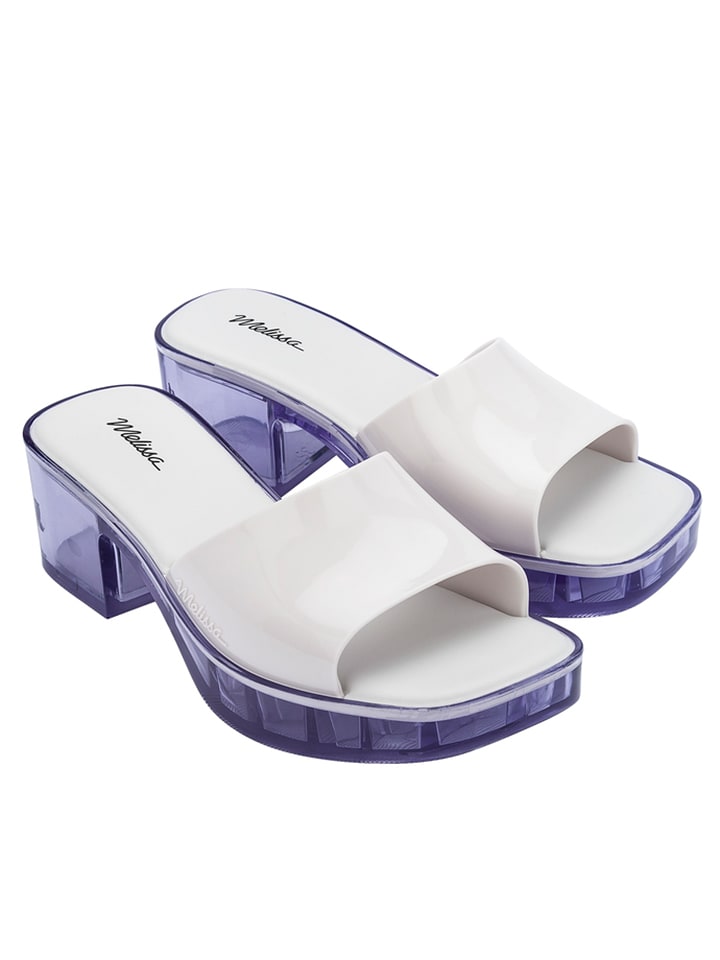 Melissa Klapki w kolorze białym rozmiar: 38