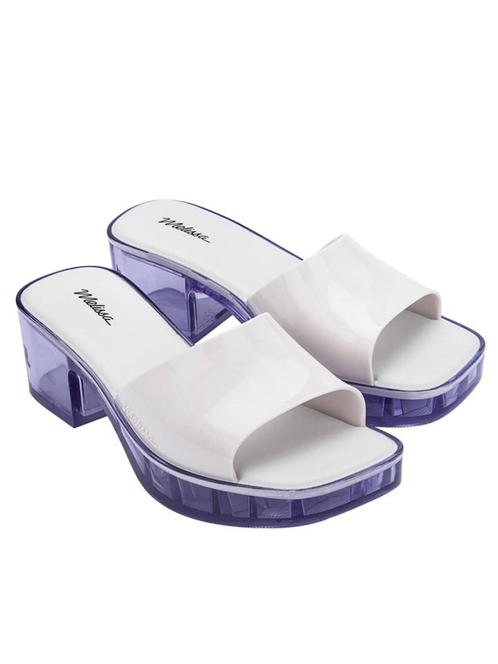 Melissa Klapki w kolorze białym rozmiar: 38