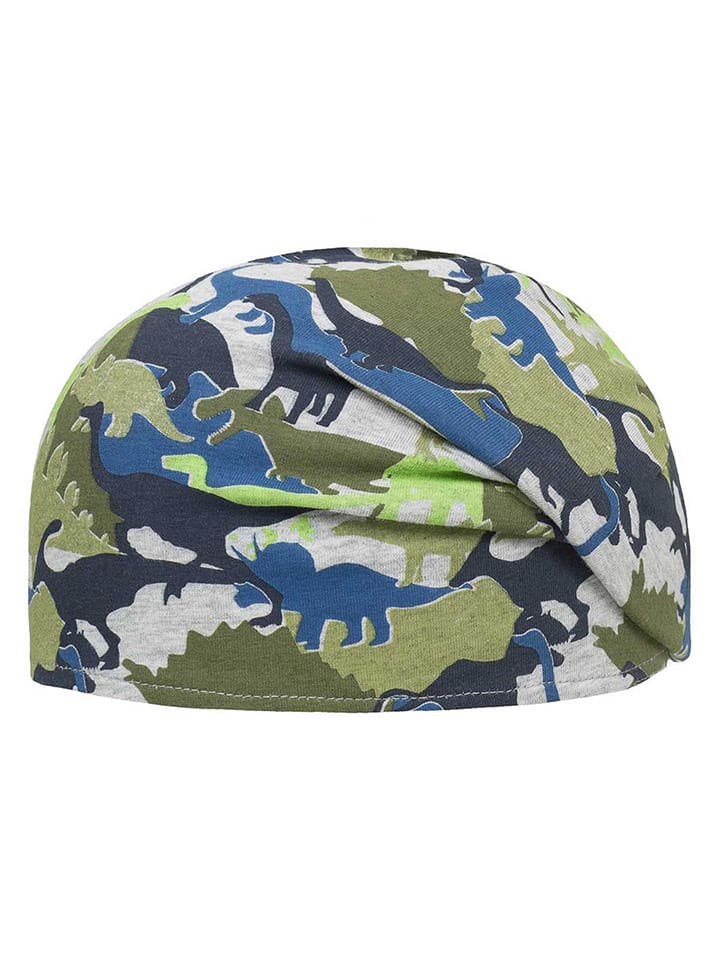 Döll Dwustronna czapka w kolorze niebiesko-zielonym rozmiar: 51 cm